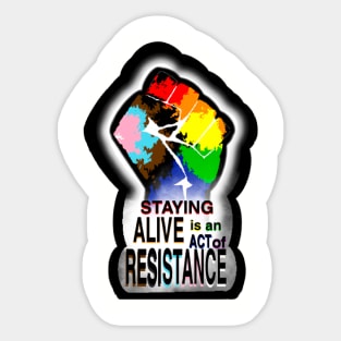 Queer Resistance Sticker